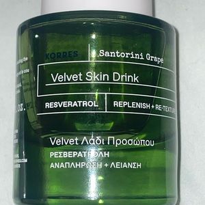 Korres Santorini grape velvet skin drink new